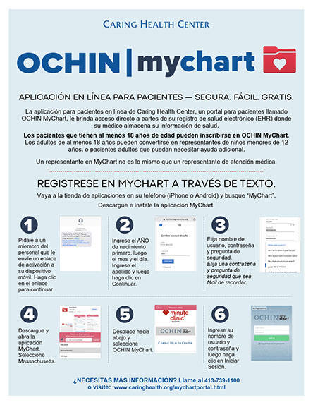 OCHIN My Chart Spanish