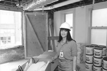 Tania Barber from receptionist to president