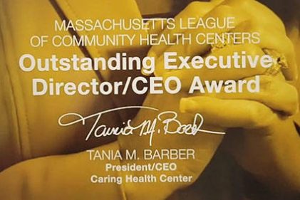 Tania Barber honored